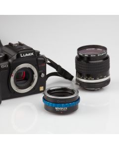 NOVOFLEX Adapter: NIKON Lens to MicroFourThirds cameras