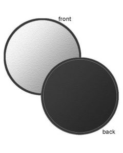 Photoflex LiteDisc Circular Reflector, Black/Silver, 22" (56cm)