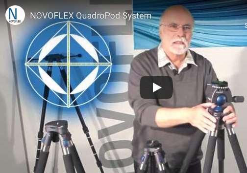 NOVOFLEX QuadroPod system informasjonsvideo om deres kamerastativer
