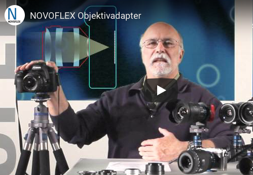 NOVOFLEX objektivadaptere informasjonsvideo - EOS kamera og Nikon objektiv - f.eks.